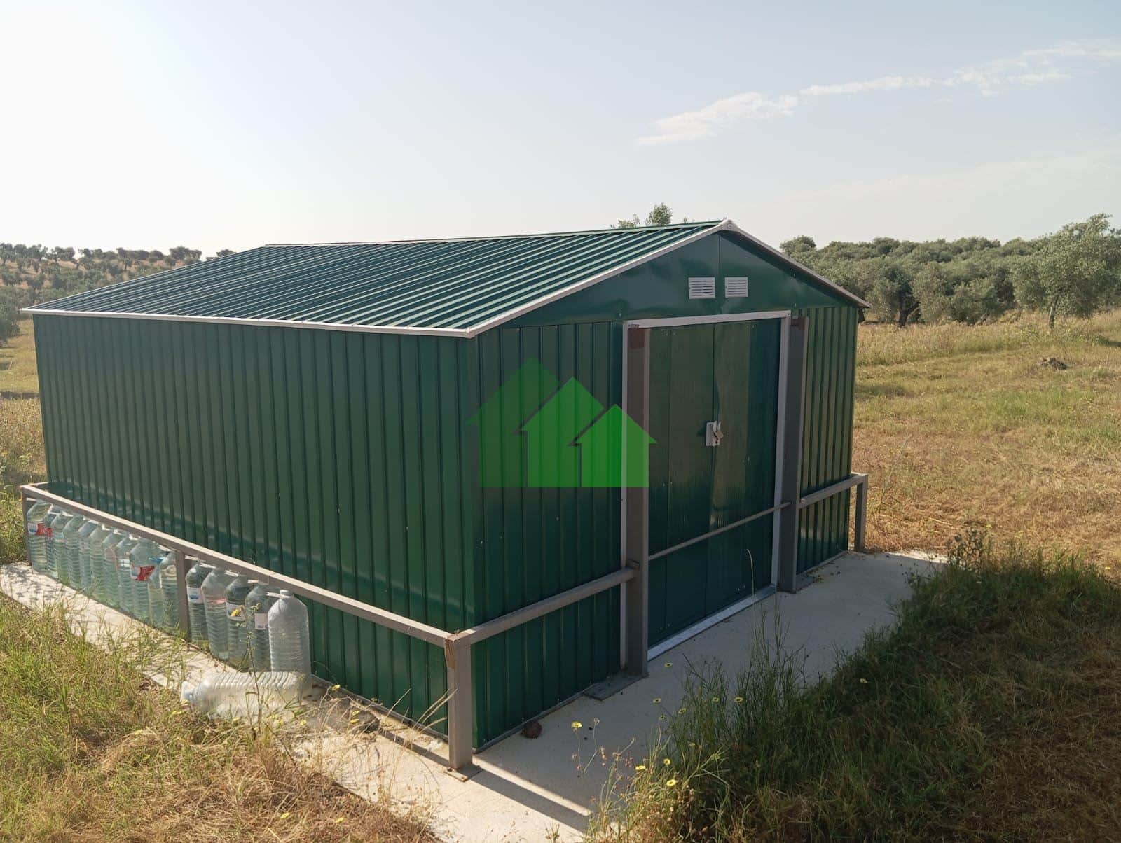 T-566 TERRENO DE SECANO PLANTADO DE OLIVOS CON NAVE DE APEROS. LOS ARENALES MONTIJO. - Foto 1