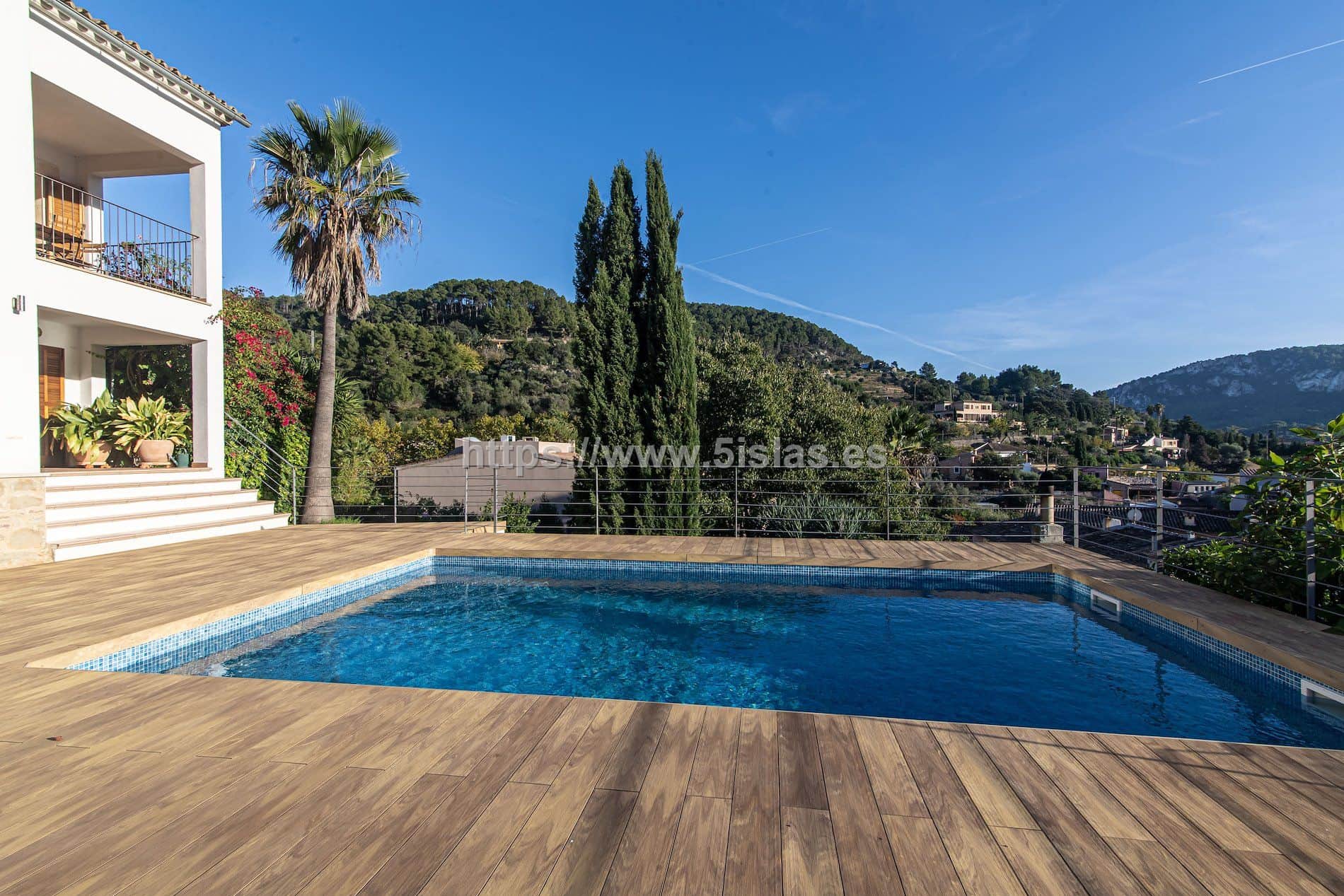 elegante casa mediterránea con piscina y vistas en Esporles - Foto 2