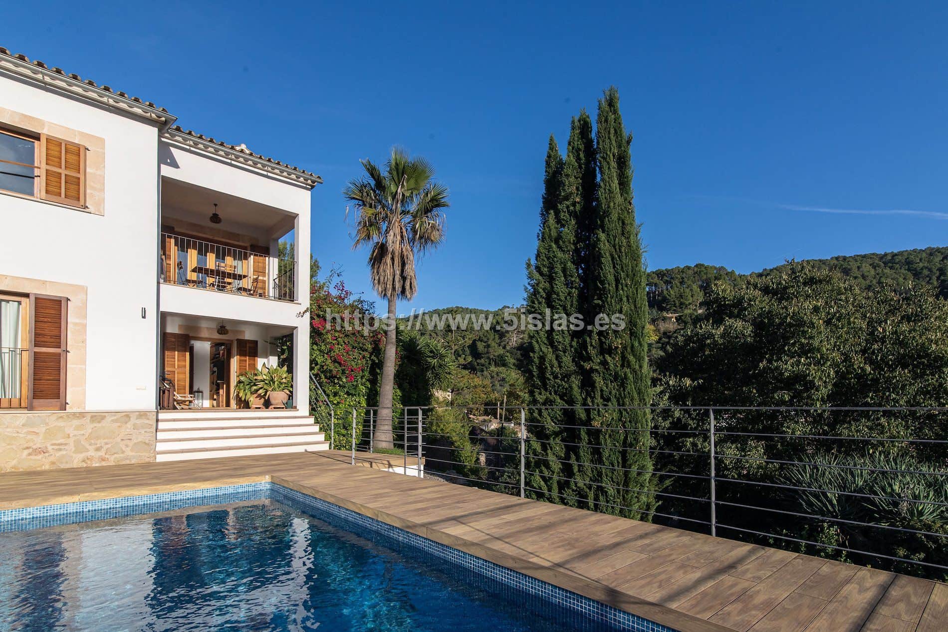 elegante casa mediterránea con piscina y vistas en Esporles - Foto 4