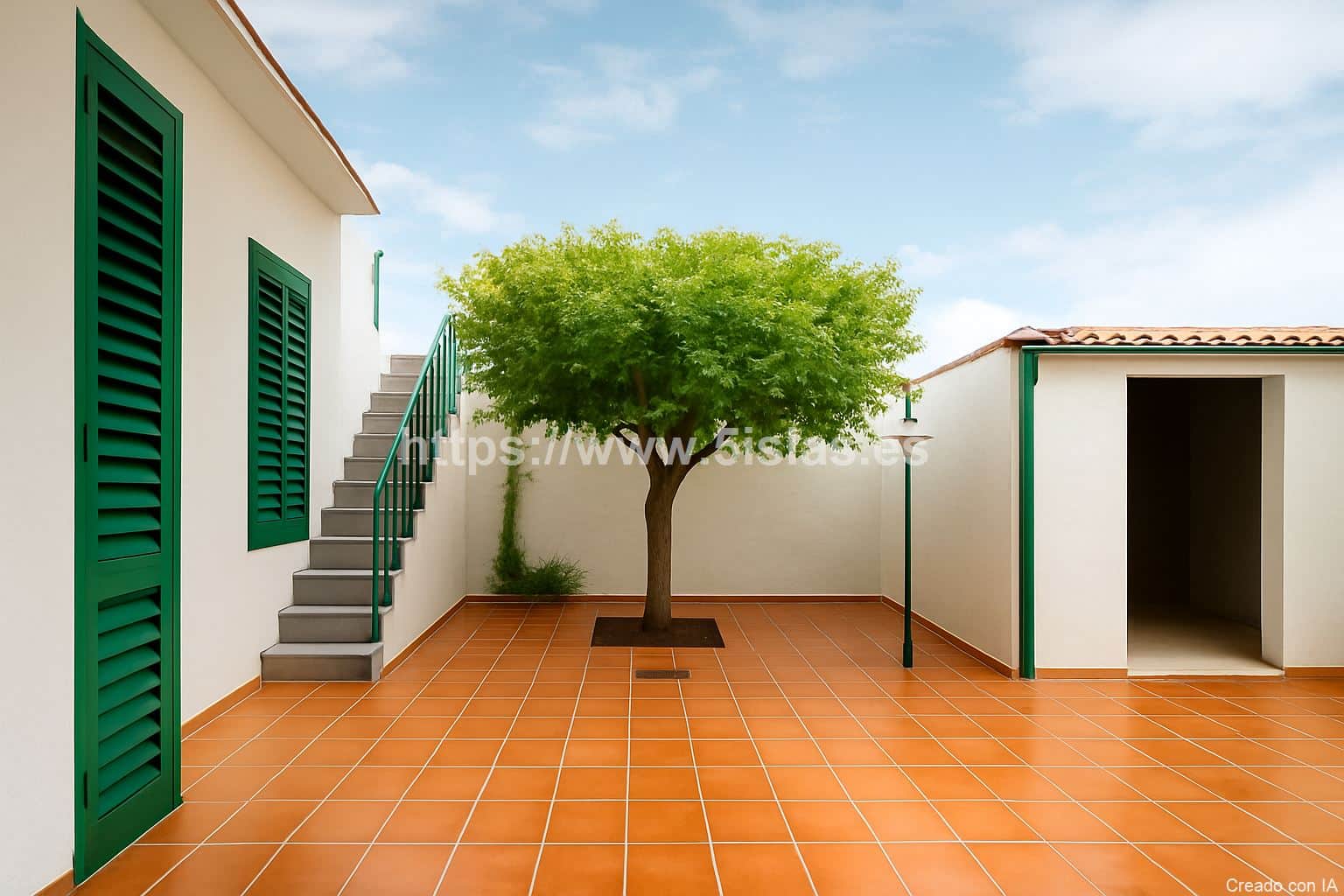 Encantadora planta baja con patio en Son Espanyolet - Foto 2