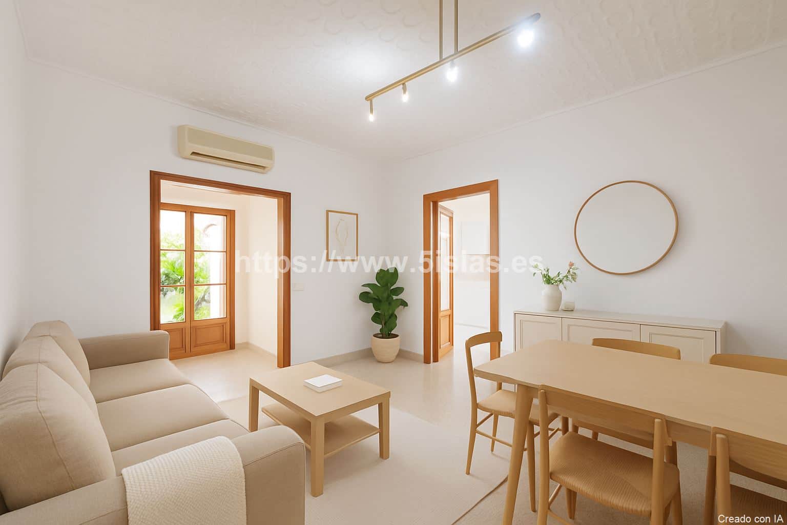 Encantadora planta baja con patio en Son Espanyolet - Foto 3