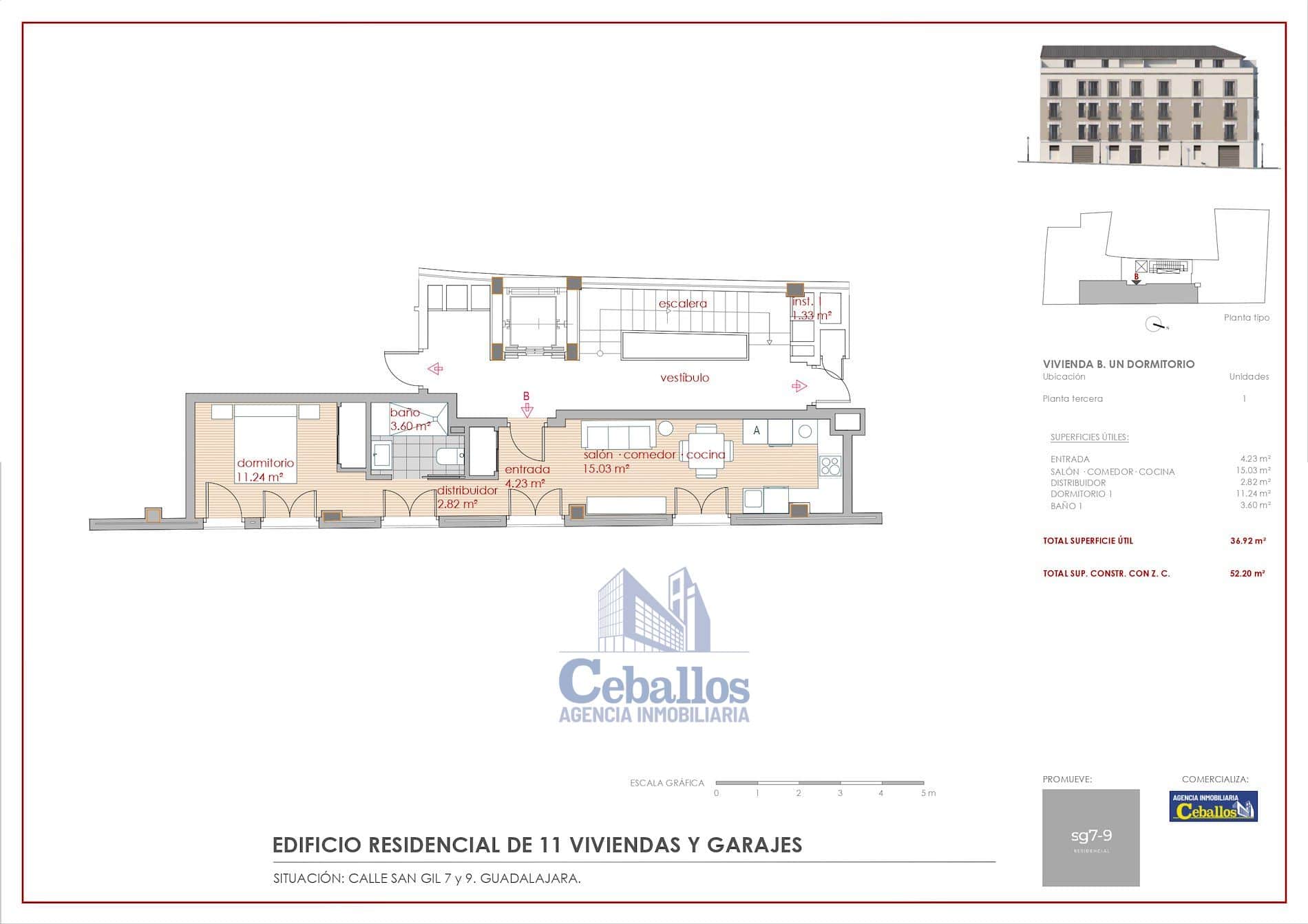 🏡 Residencial San Gil – Obra nueva exclusiva en el centro histórico de Guadalajara - Foto 2