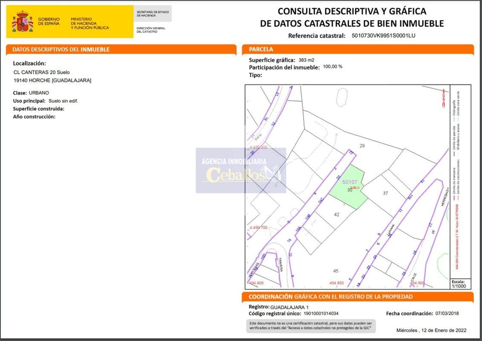 Parcela en Horche - Foto 1