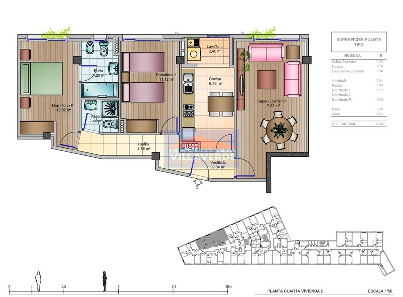 APARTAMENTO EN EL EDIFICIO DE LA PALMA CANGAS - Foto 3