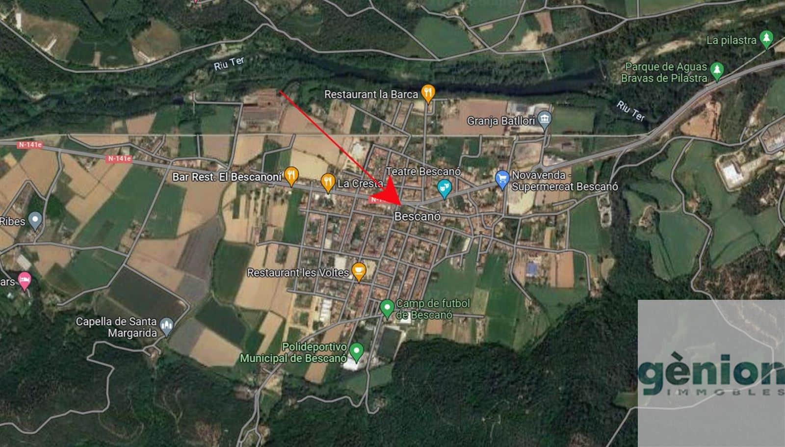 SOLAR URBANO EN PLENO CENTRO DE BESCANÓ. FACHADA A 4 CALLES, APTO PARA 30 PISOS - Foto 2