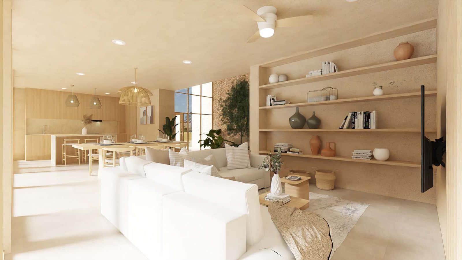 NUEVO CHALET UNIFAMILIAR DE DISEÑO CON PISCINA EN SA RAPITA - Foto 2