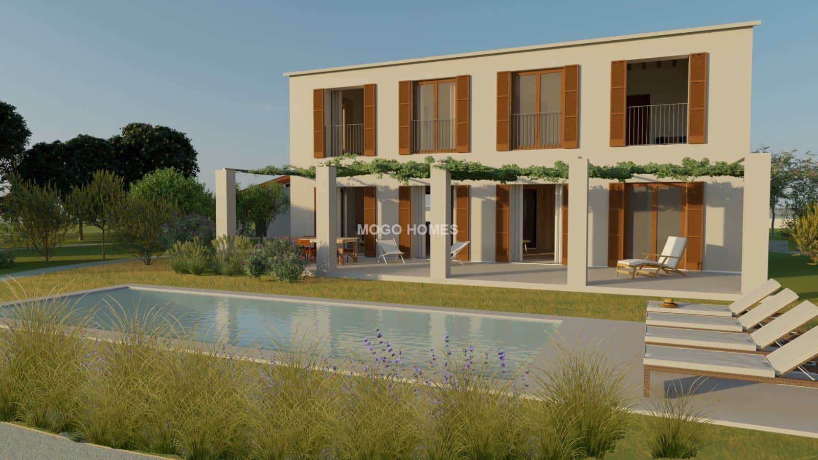 TERRENO CON PROYECTO DE VIVIENDA UNIFAMILIAR Y PISCINA EN SENCELLES - Foto 1