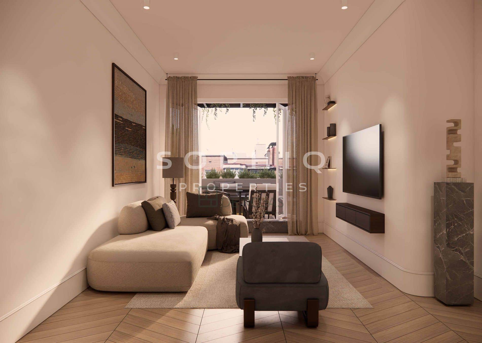 ÁTICO A REFORMAR MUY LUMINOSO EN GOYA - Foto 2