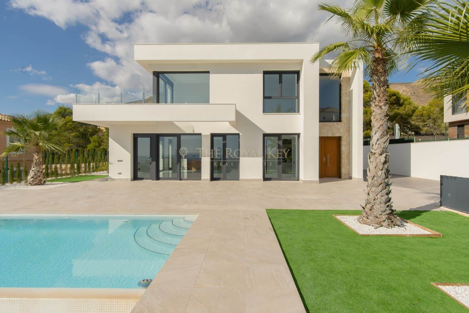 Villa a estrenar con vistas al mar en urbanización privada Golf - Finestrat - Foto 3