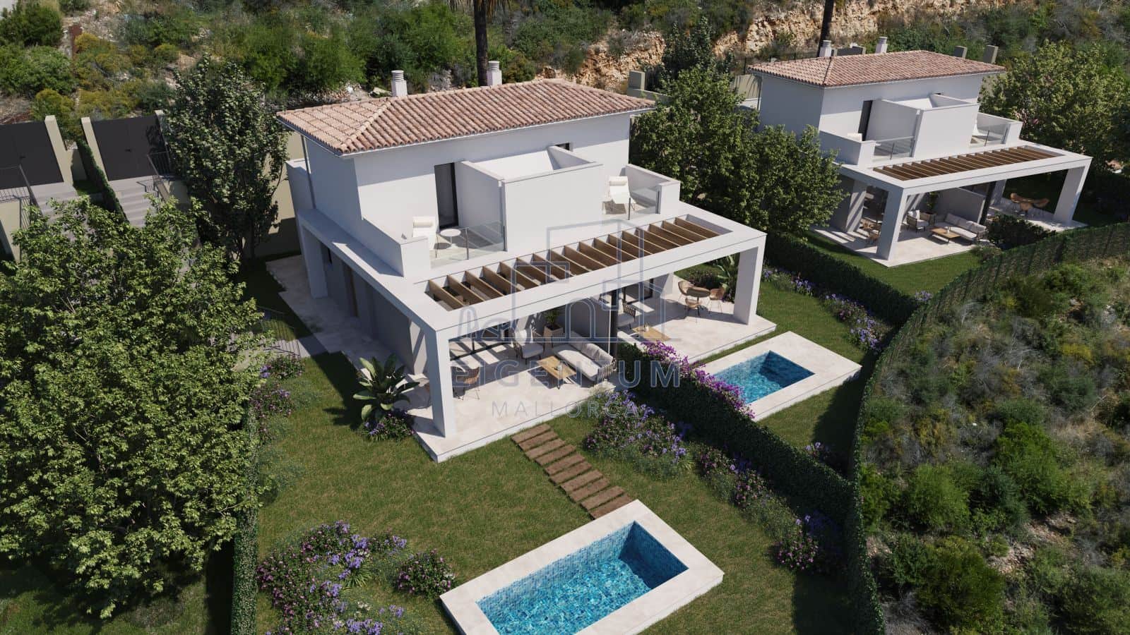VILLAS DE NUEVA CONSTRUCCIÓN EN CALA ROMÁNTICA - Foto 1