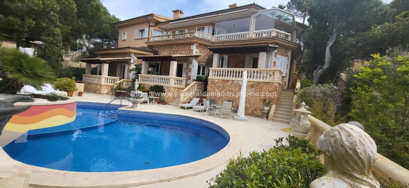 EXCLUSIVA VILLA FRENTE AL MAR EN SANTA PONSA - Foto 1