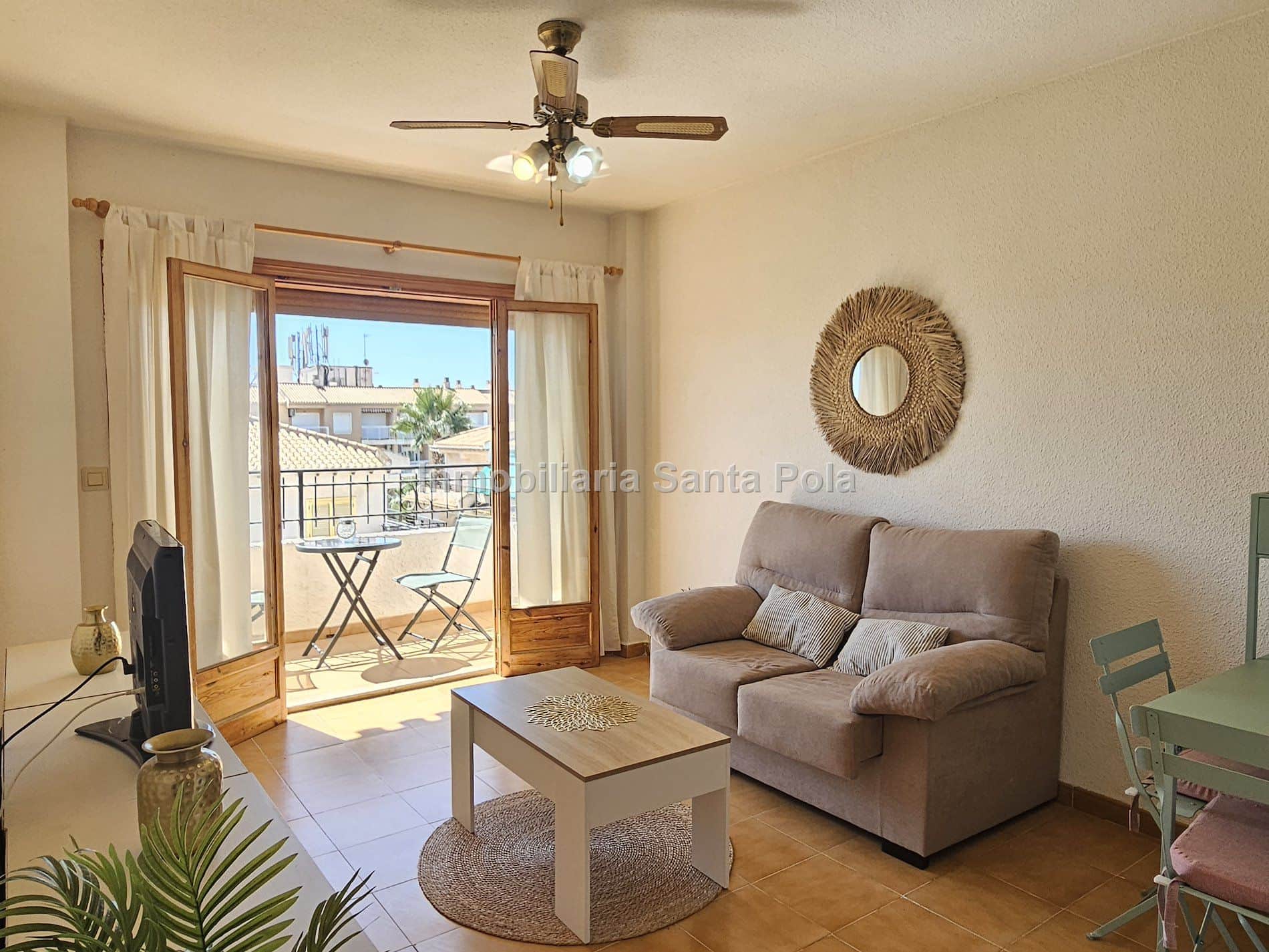 Santa Pola, Playa de Tamarit, luminoso apartamento. - Foto 3