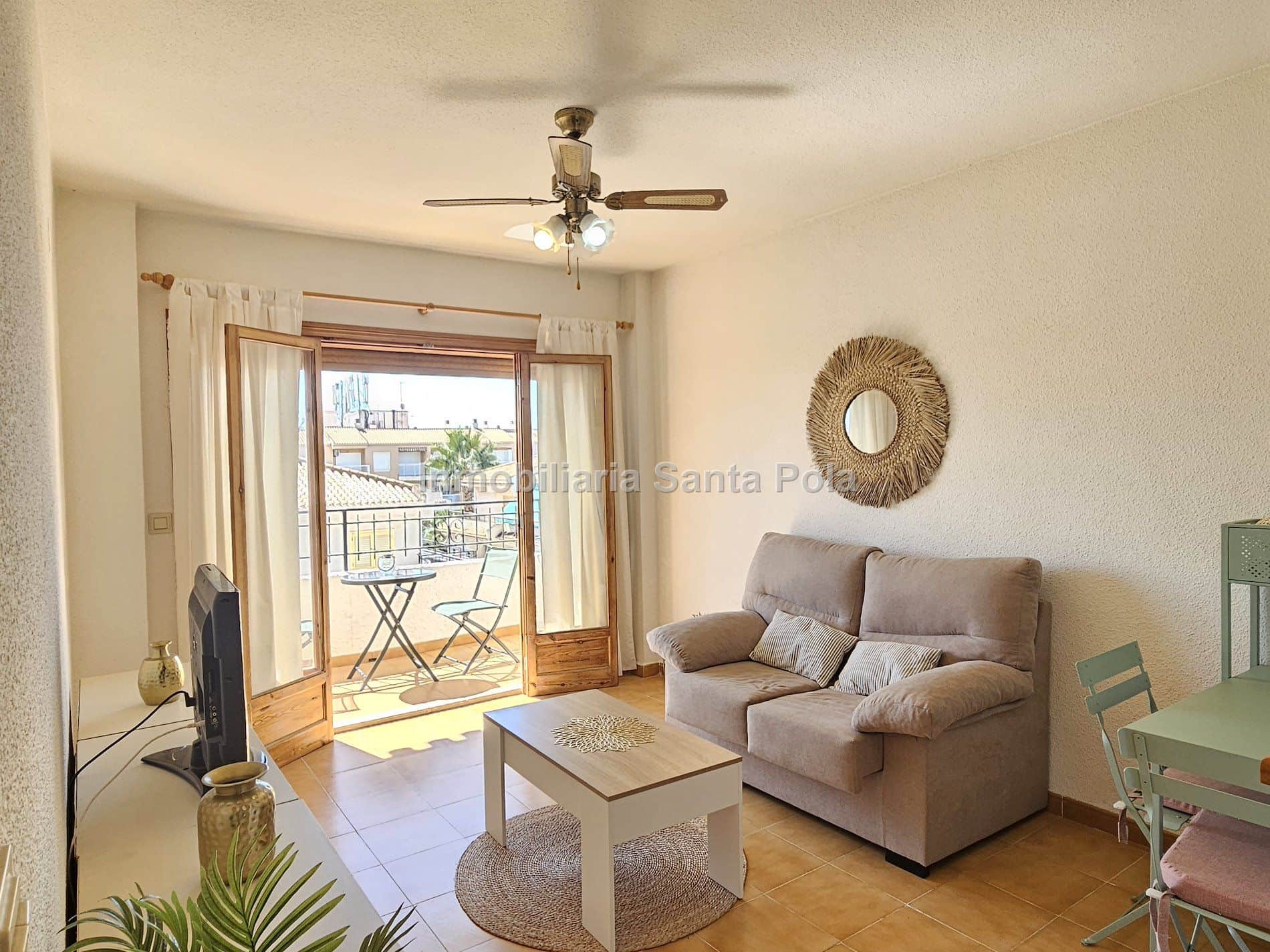 Santa Pola, Playa de Tamarit, luminoso apartamento. - Foto 4