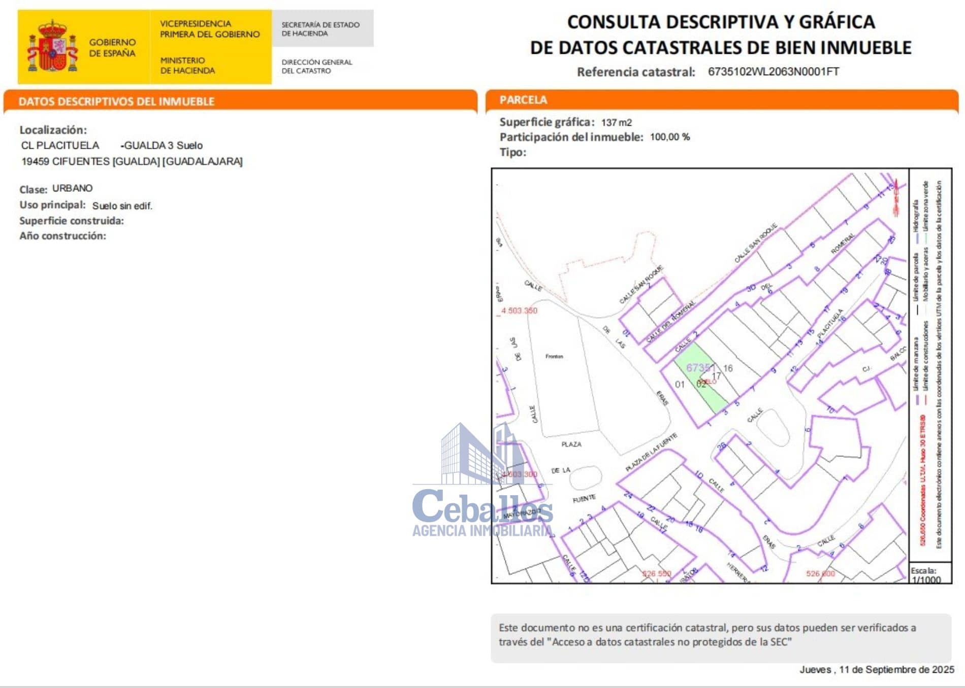 Terreno - Cifuentes - Foto 1