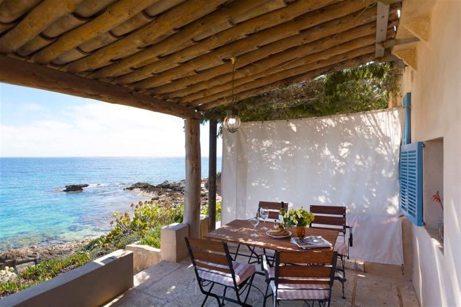 Casita de un dormitorio en primera linea de mar en S'Estanyol - Foto 2