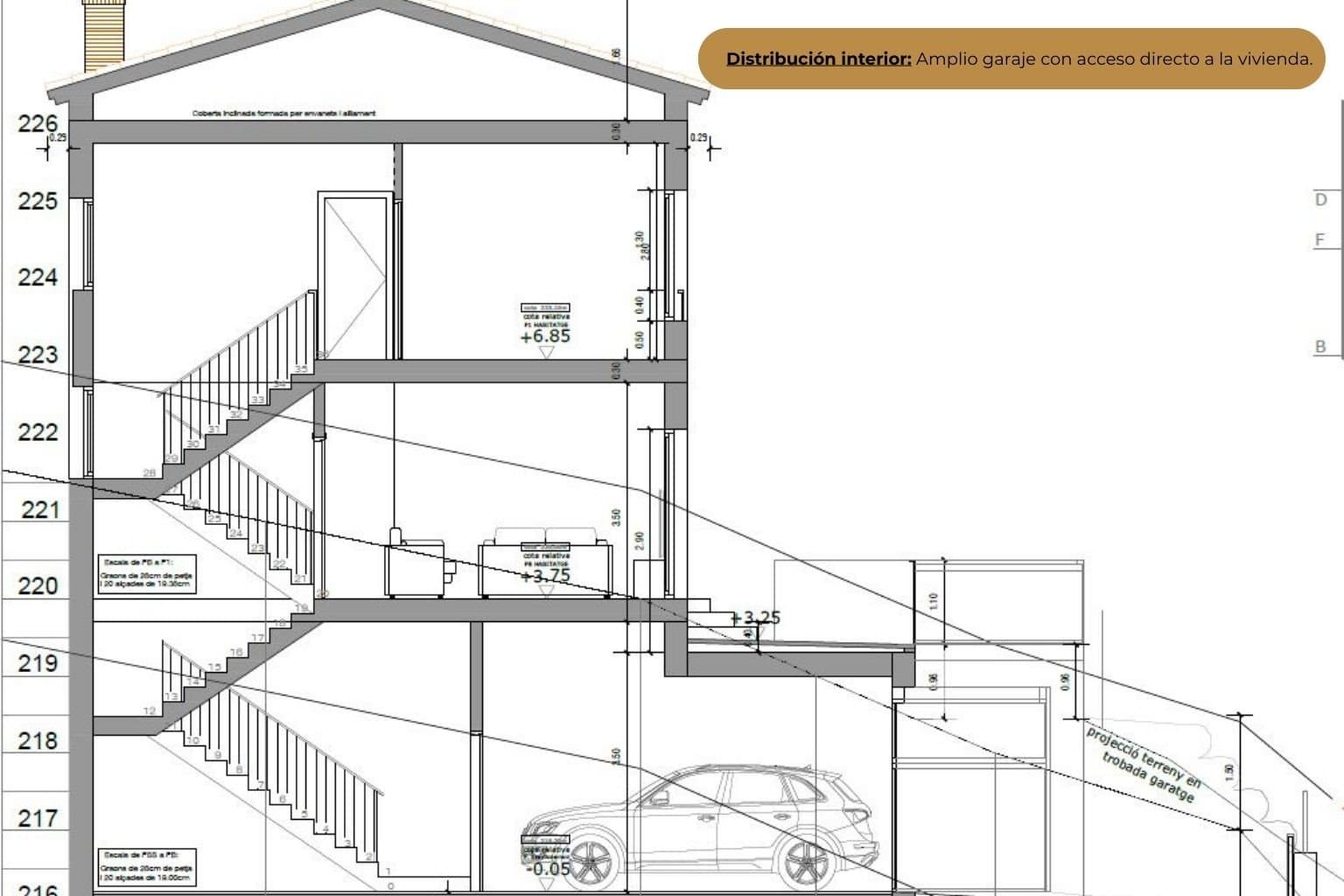 Terreno con Proyecto en Vall del Sol: ¡Construya la casa de sus sueños en Vallirana! - Foto 3