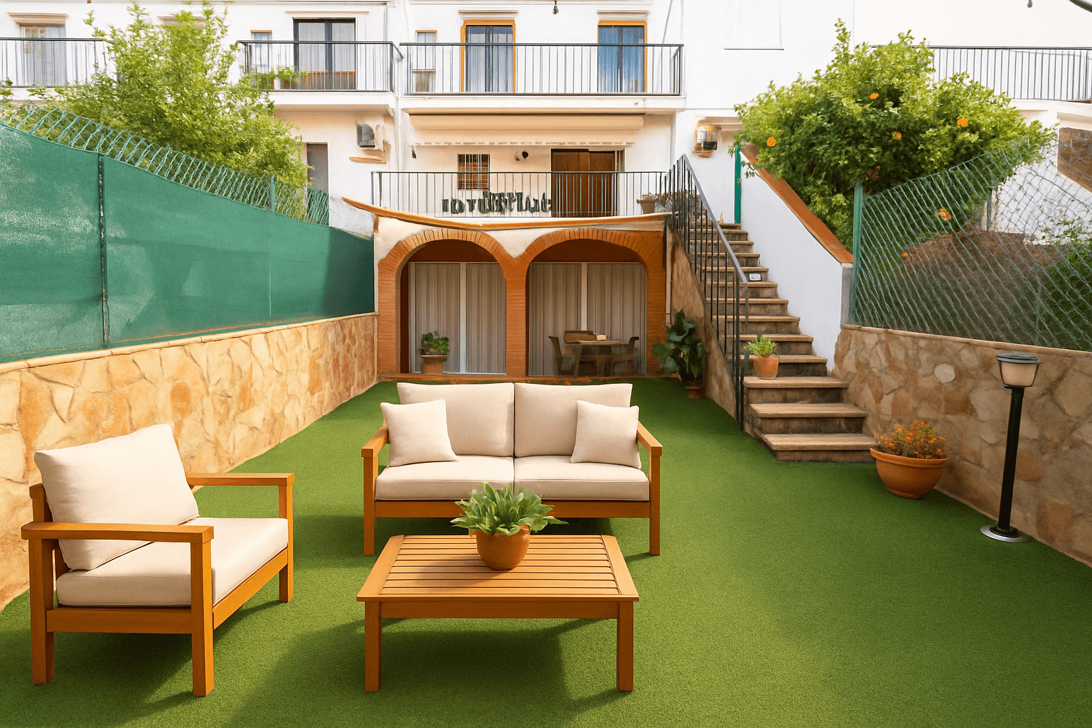 CASA ADOSADA EN ZONA CENTRO CON JARDIN - Foto 1