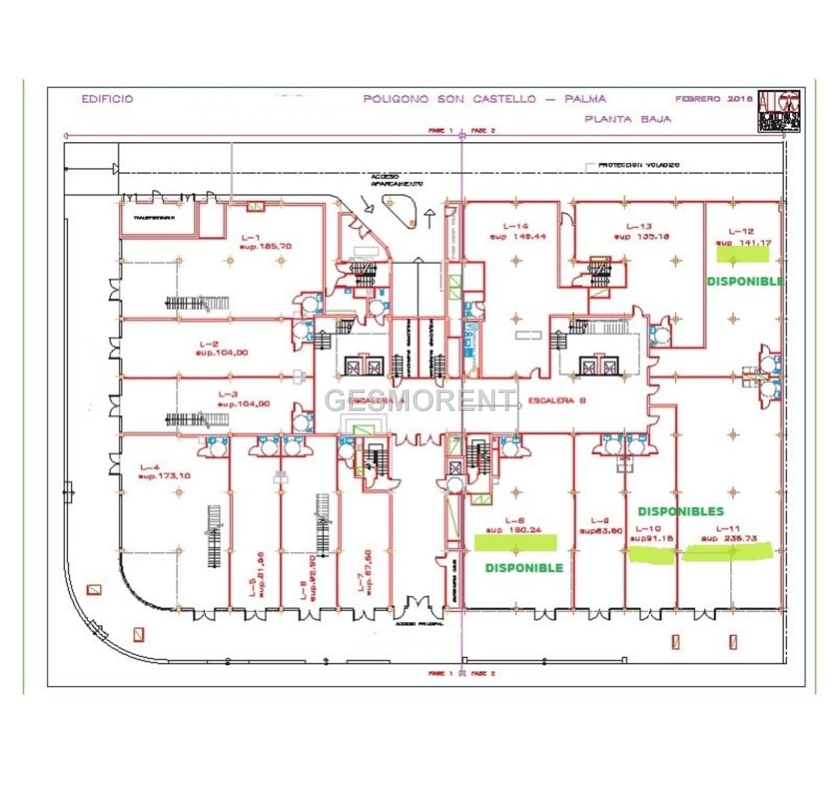LOCAL COMERCIAL EN ALQUILER EN EL POLIGONO SON CASTELLO - Foto 1