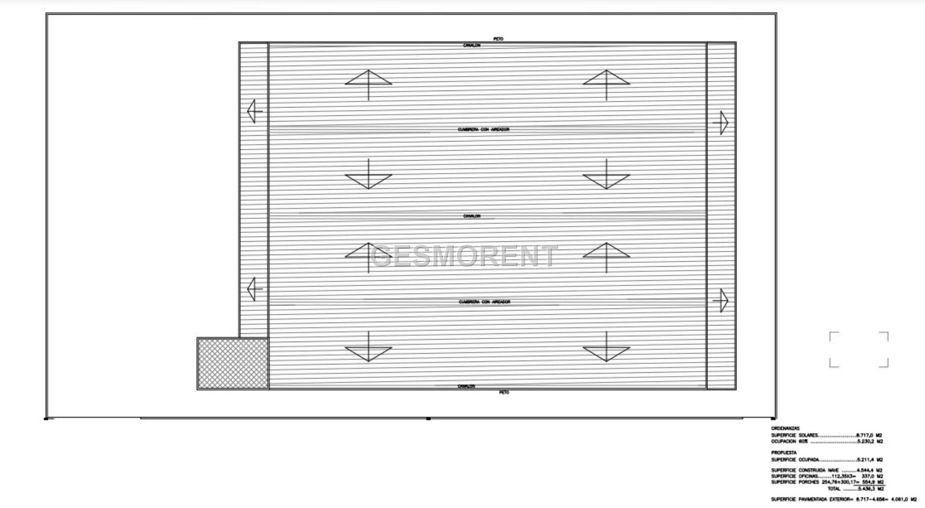PROYECTO DE NAVE EN CONSTRUCCIÓN EN ALQUILER EN POLÍGONO DE MARRATXÍ - Foto 2