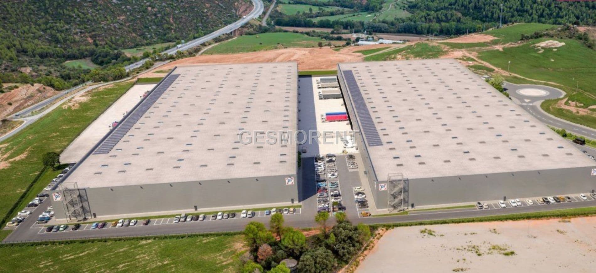 PROMOCIÓN EN ALQUILER DE 2 NAVES EN CONSTRUCCIÓN EN MANRESA, BARCELONA - Foto 1