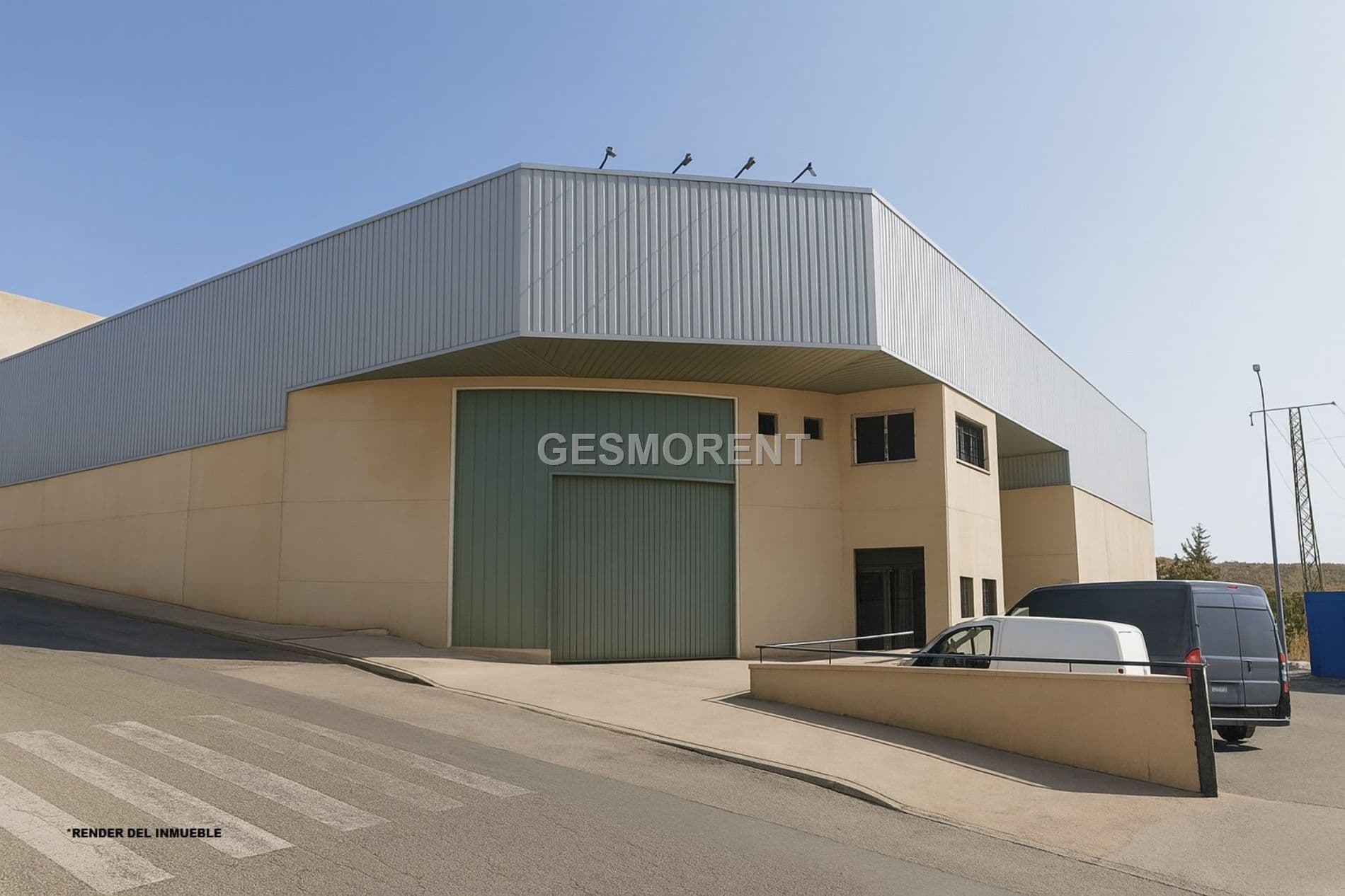 NAVE EN VENTA EN EL POLIGONO LA JUAIDA, EN VIATOR, ALMERÍA - Foto 1