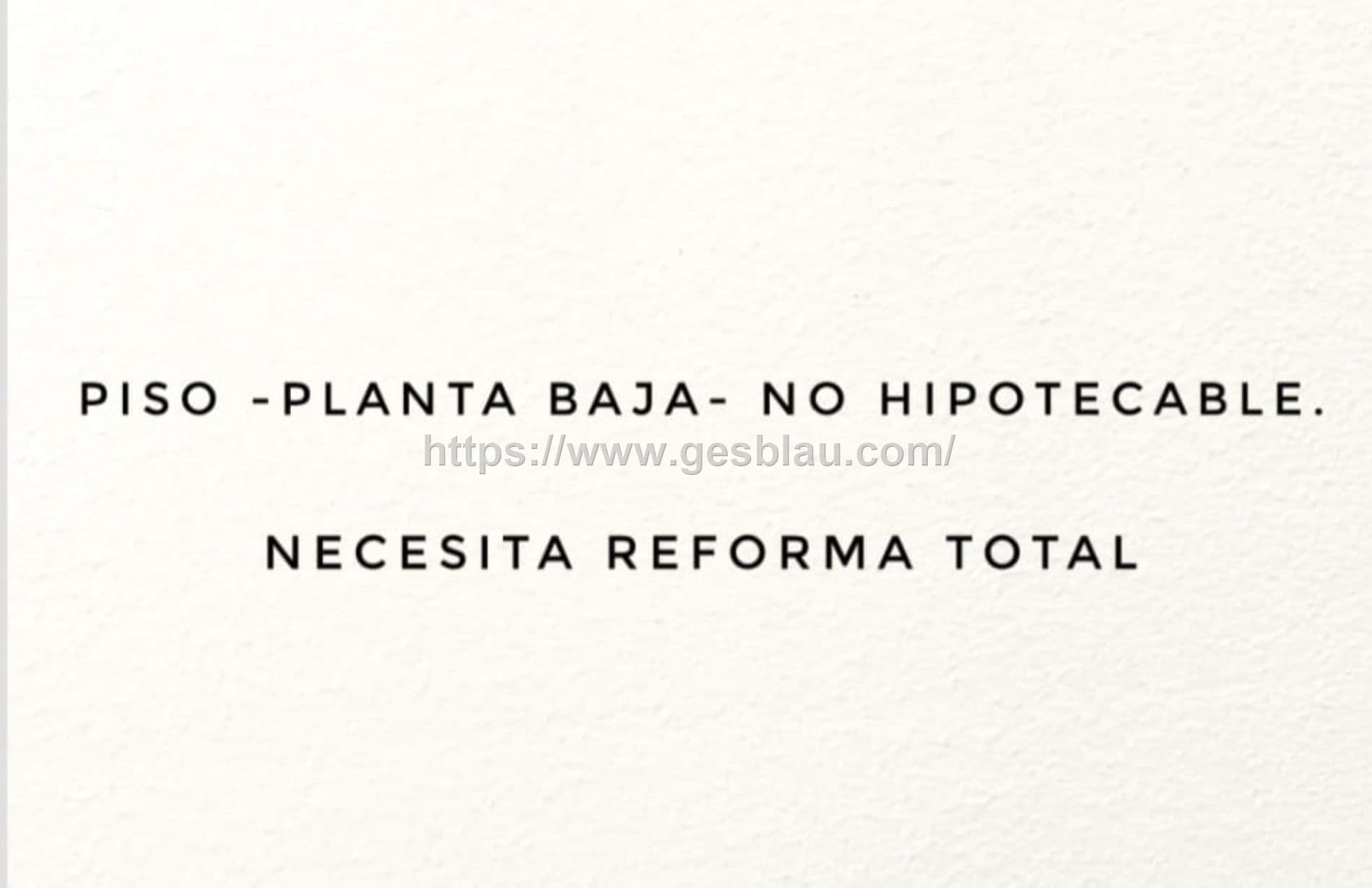 Piso (planta baja) No hipotecable - Foto 2