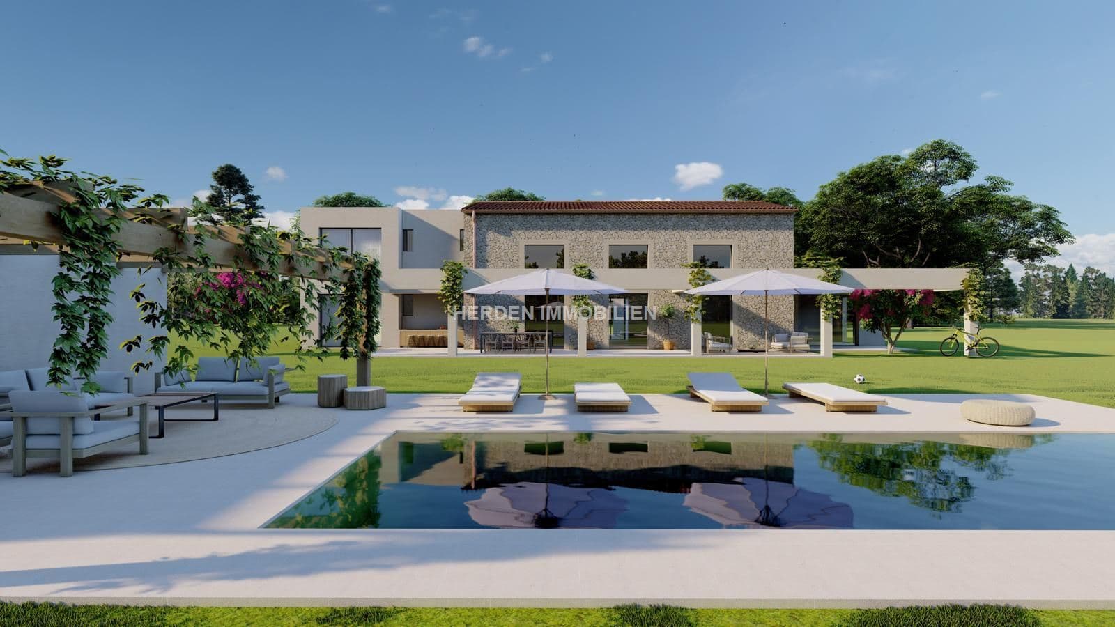 PROYECTO DE NUEVA CONSTRUCCIÓN DE FINCA EN LLUCMAJOR EN VENTA - Foto 2