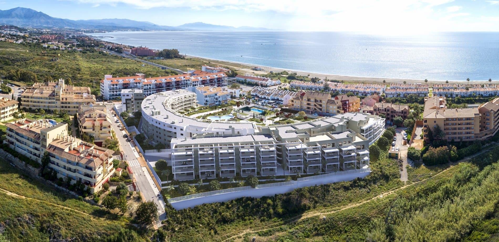 Exclusivos apartamentos de obra nueva junto al mar.- - Foto 1